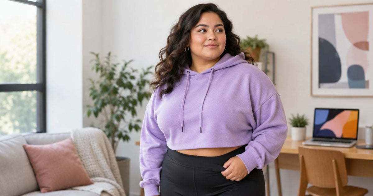 Best cropped hoodies for plus size women in 2026