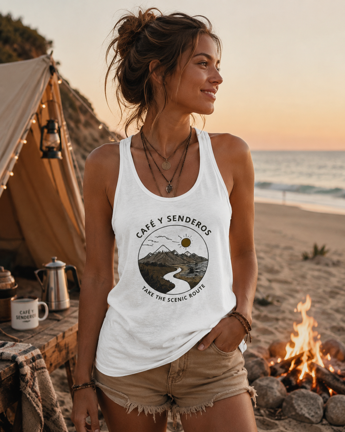 Costa Concept Racerback Tank