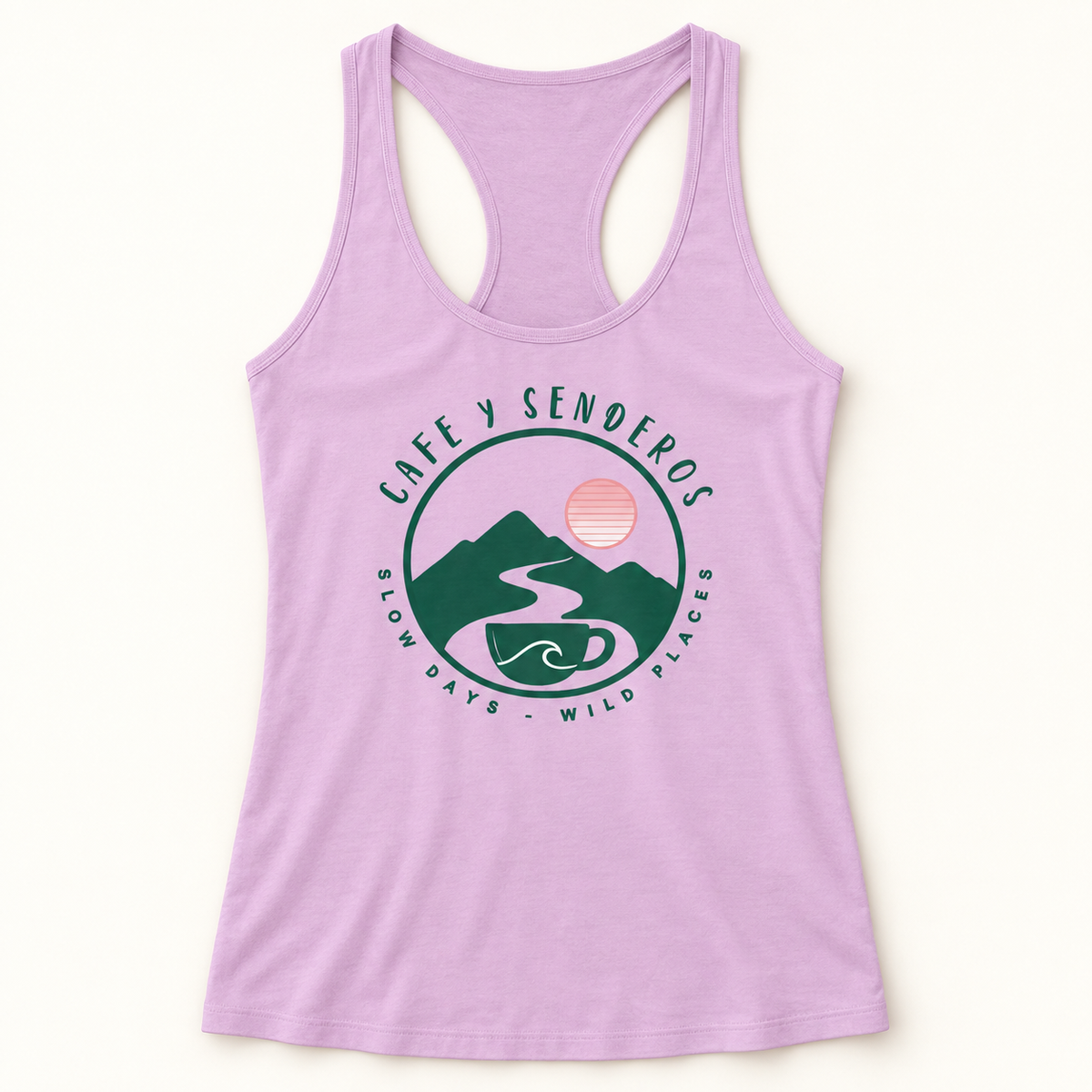 Women's Lifestyle Cafe y Senderos Tank |