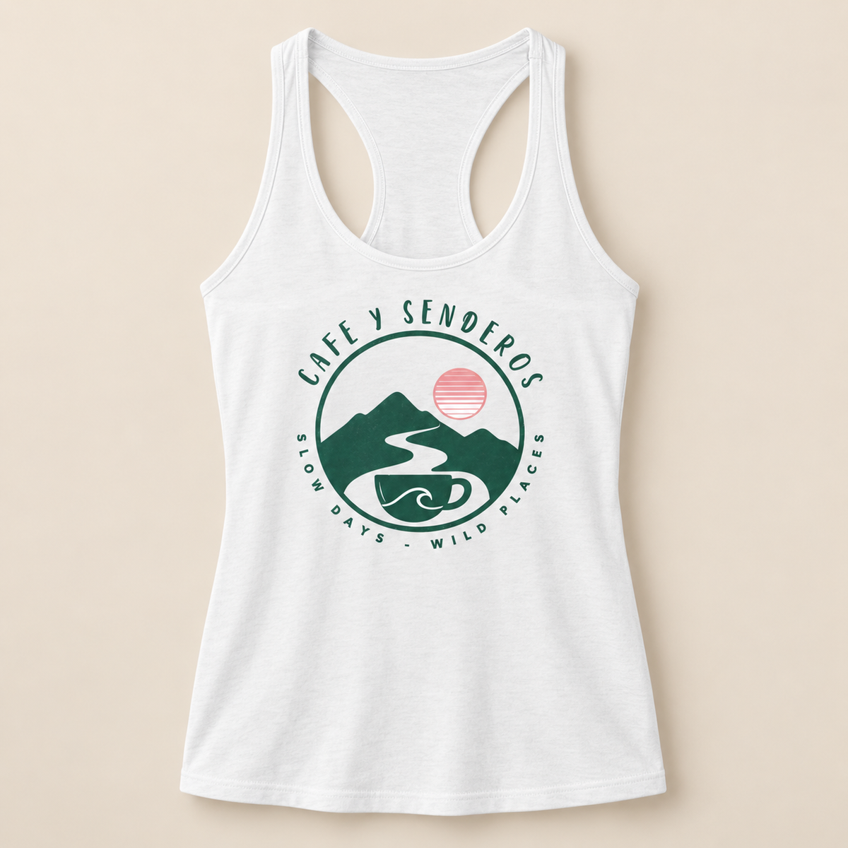 Women's Lifestyle Cafe y Senderos Tank |