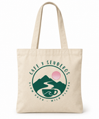 Bolsa tote Love A Farm color natural