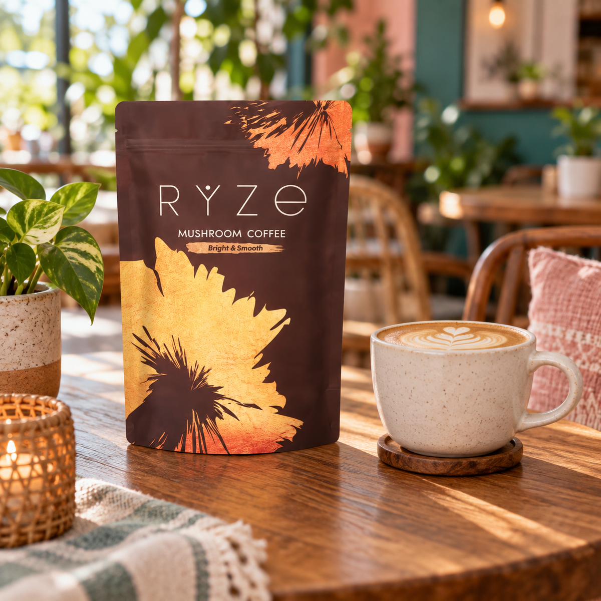 Café instantáneo de hongos RYZE